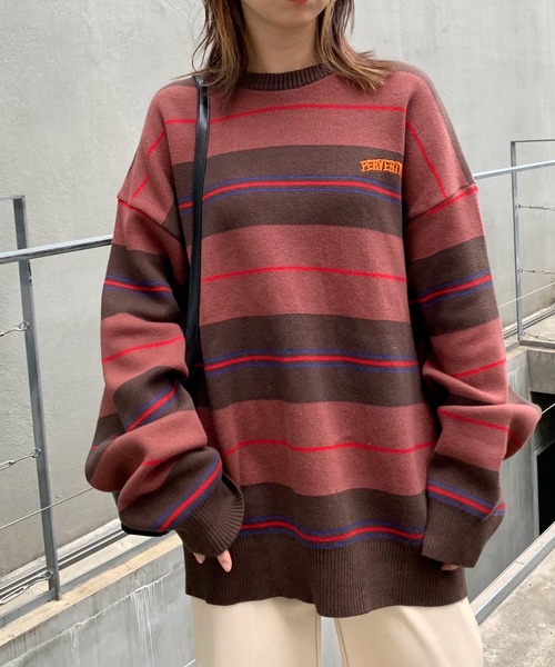 セール ブランド古着 長袖ニット ニット セーター Who S Who Gallery フーズフーギャラリー のファッション通販 Zozoused