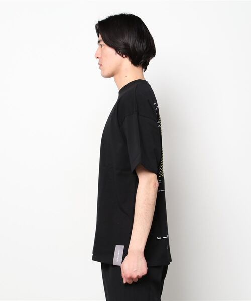 A4A（エーフォーエー）の「A4A(エーフォーエー) BLOCK SST/ショートスリーブTシャツ（Tシャツ/カットソー・メンズ・ブラック/ホワイト・FREE）」の4枚目の写真