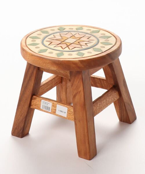 ウッドスツール スツール ミニチェア 踏み台 イス 椅子 WOOD STOOL TCI