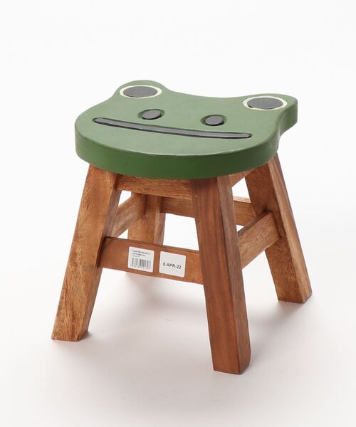 wooden stoolトールペイント 木製スツール チェア ヴィオラ すみれ