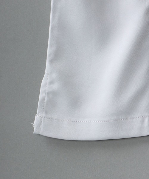 SITRY(シトリー)の「Oversize Drop shoulder panel design Open Collar Shirt/オーバーサイズ ドロップショルダー パネルデザイン オープンカラー シャツ(シャツ/ブラウス・メンズ・チャコールグレー/ライトグレー/ブラック/サックスブルー/グリーン/スモークピンク・M/L)」の8枚目の写真