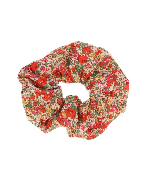 SALON adam et rope'(サロン アダム エ ロペ)の「リバティープリントシュシュ(シュシュ・レディース・ブルー系その他/グリーン系その他/ブラック系その他2/イエロー系その他4/オフホワイト・FREE)」の2枚目の写真