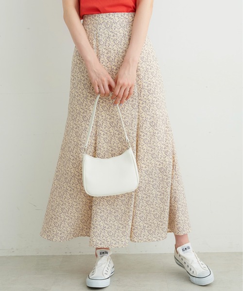 FREE'S MART（フリーズマート）の「フラワープリントマーメイドスカート（スカート・レディース・ホワイト系その他/ブラック系その他/ベージュ系その他・SMALL/MEDIUM）」の3枚目の写真