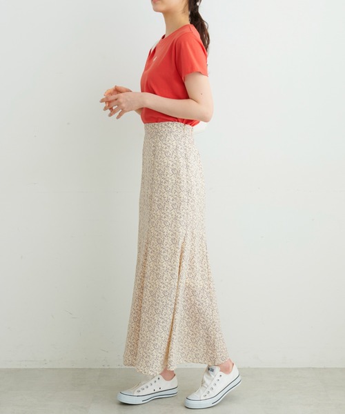 FREE'S MART（フリーズマート）の「フラワープリントマーメイドスカート（スカート・レディース・ホワイト系その他/ブラック系その他/ベージュ系その他・SMALL/MEDIUM）」の11枚目の写真