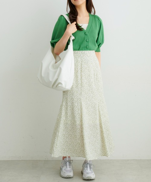 FREE'S MART（フリーズマート）の「フラワープリントマーメイドスカート（スカート・レディース・ホワイト系その他/ブラック系その他/ベージュ系その他・SMALL/MEDIUM）」の17枚目の写真