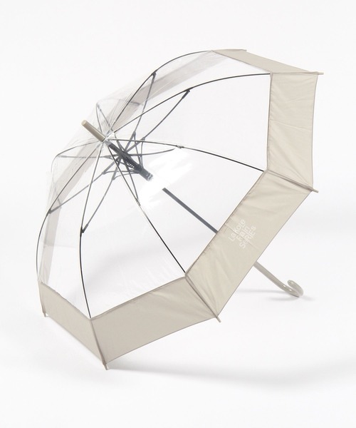 LAKOLE（ラコレ）の「切替デザイン長傘 / 260786（長傘・レディース・ライトブルー/ブラック/ベージュ/グレー/アイボリー/サックスブルー・FREE）」の17枚目の写真