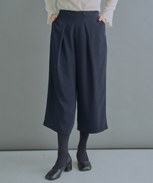 「WHYTO. / ホワイト」Tuck trouser