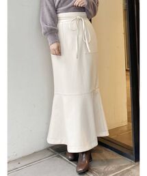 MERCURYDUO | ハイウエストフェイクレザースカート(スカート)