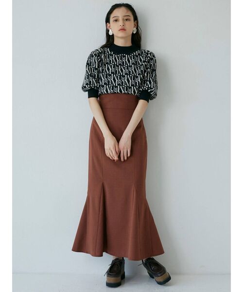 MURUA(ムルーア)の「レースアップウェッジシューズ(ローファー・レディース・ブラック/ブラウン/カーキ・35/36/37)」の4枚目の写真