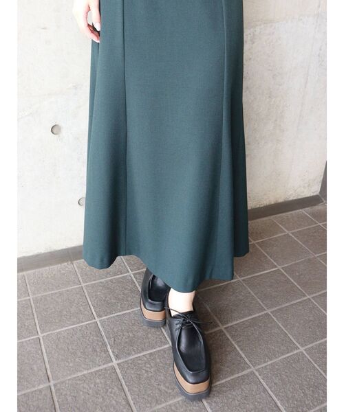 MURUA（ムルーア）の「レースアップウェッジシューズ（ローファー・レディース・ブラック/ブラウン/カーキ・35/36/37）」の20枚目の写真