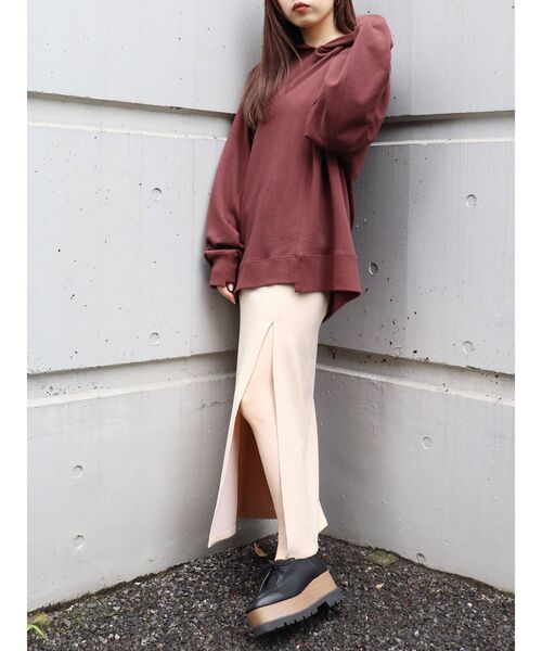 MURUA（ムルーア）の「レースアップウェッジシューズ（ローファー・レディース・ブラック/ブラウン/カーキ・35/36/37）」の8枚目の写真