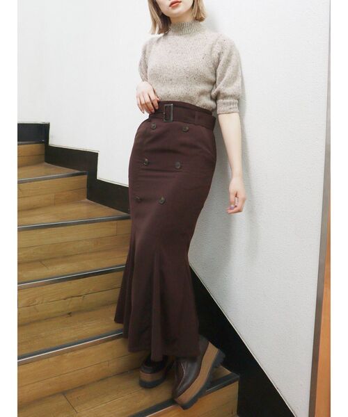 MURUA(ムルーア)の「レースアップウェッジシューズ(ローファー・レディース・ブラック/ブラウン/カーキ・35/36/37)」の20枚目の写真