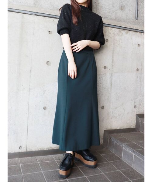 MURUA（ムルーア）の「レースアップウェッジシューズ（ローファー・レディース・ブラック/ブラウン/カーキ・35/36/37）」の15枚目の写真