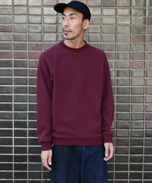 ビッグワッフルクルーネックカットソー