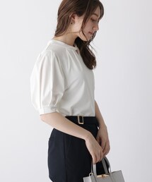 index | ツイストネックトップス【WEB限定サイズ】(Tシャツ/カットソー)