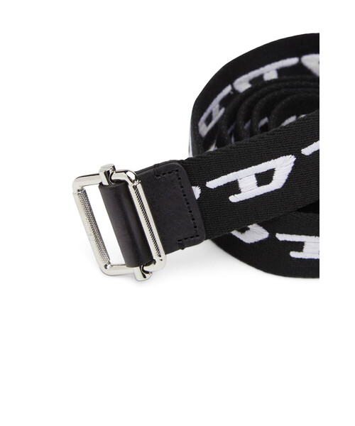 Diesel 「D」ロゴ入りベルト DIESEL（ディーゼル）の「ユニセックス Dロゴ カウレザーベルト