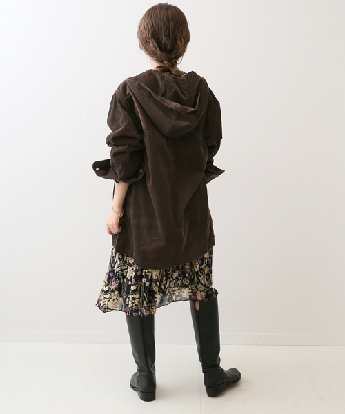 MEYAME / メヤメ】CORDUROY HOODED ジャケット 【公式通販】