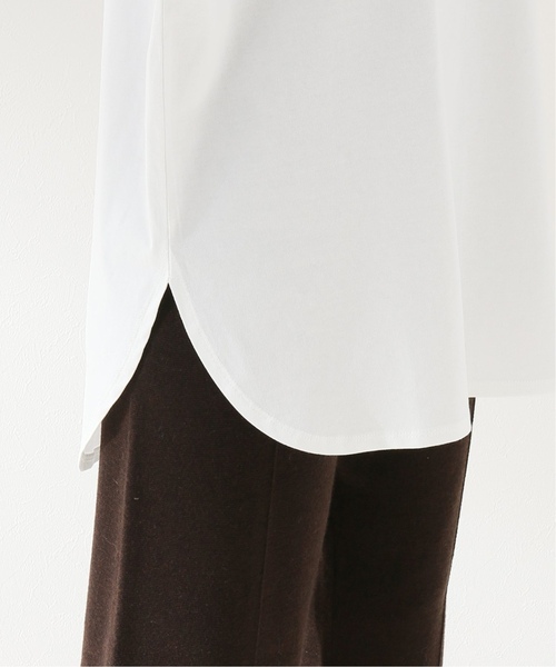 Spick & Span(スピックアンドスパン)の「≪追加≫サイロプレミアムオーバーロングT2◆(Tシャツ/カットソー・レディース・ホワイト/ベージュ・FREE)」の14枚目の写真