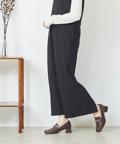 menue(メヌエ)の「スクエアトゥ チェーンモチーフ ローファーパンプス(ローファー・レディース・ダークブラウン/アイボリー/ブラック・L/XS/M/S/LL/3L)」の15枚目の写真
