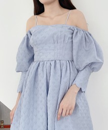 PAIN | ハートジャガード2wayパフトップス(シャツ/ブラウス)