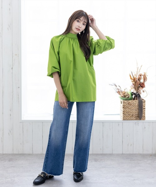 clear（クリア）の「カットオフフレアデニム（その他パンツ・レディース・ブラック/ブルー・S/M）」の18枚目の写真