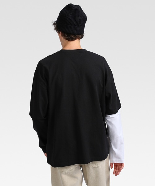 tommy jeans(トミー ジーンズ)の「ライナーロゴロングスリーブスケートTシャツ(Tシャツ/カットソー・メンズ・ホワイト/ブラック・SMALL/MEDIUM/LARGE/X-LARGE/X-SMALL)」の4枚目の写真