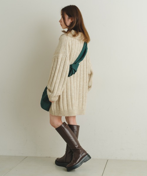 Kastane(カスタネ)の「【新色追加】ナイロントートBAG(ショルダーバッグ・レディース・ベージュ/ブラック/グリーン/オレンジ/ブラウン/アイボリー/ミント・FREE/0)」の18枚目の写真