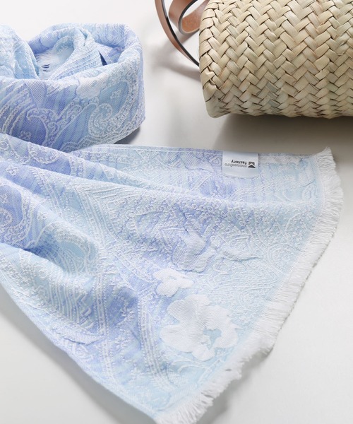 sankyo shokai(サンキョウショウカイ)の「接触冷感UVカットひんやりストール(アウトドアグッズ・レディース・ベージュ/パープル/ブルー/グレー系/グレー系1/ネイビー系/ネイビー系1・FREE)」の9枚目の写真