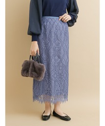 Te chichi | コードレースタイトスカート(スカート)