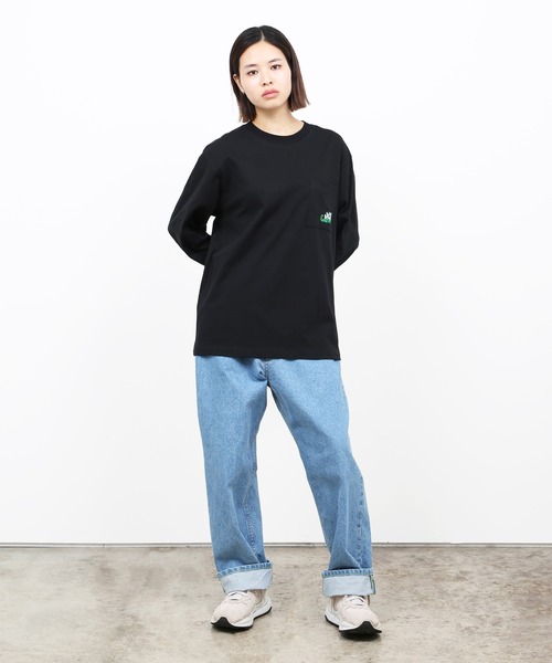HUF(ハフ)の「MAGIC DRAGON POCKET LS TEE / HUF ロングスリーブ ポケットTシャツ(Tシャツ/カットソー・メンズ・ホワイト/ブラック/ベージュ系その他/ワイン・MEDIUM/LARGE/X-LARGE/XX-LARGE/SMALL)」の7枚目の写真