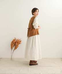 『セットアップ対応』 キモウヘリンボーンベスト