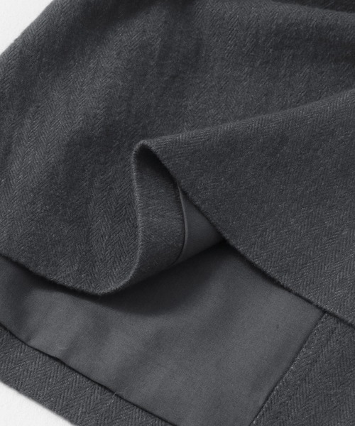 URBAN RESEARCH DOORS（アーバンリサーチドアーズ）の「『セットアップ対応』 キモウヘリンボーンベスト（ベスト・レディース・チャコールグレー/キャメル・MEDIUM）」の18枚目の写真