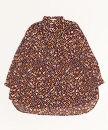 sandy | 【sandy】プリントレギュラーカラーチュニシャツ(シャツ/ブラウス)