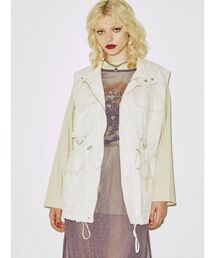 jouetie | ステッチツイルオーバーベスト(ベスト)