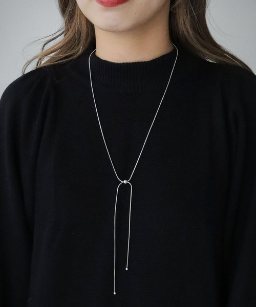 CLEIO（クレイオ）の「【cheriella】2wayメタルバースライドネックレス（ネックレス・レディース・シルバー/ゴールド・FREE）」の15枚目の写真