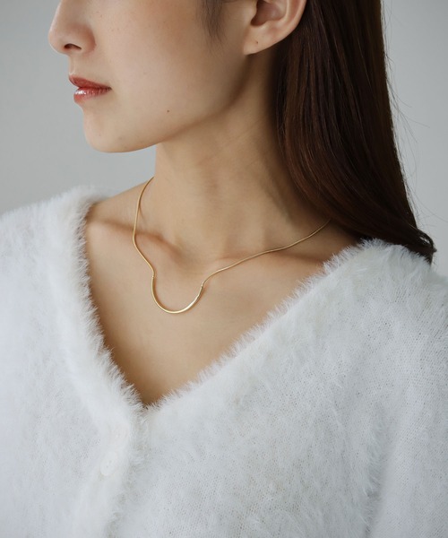 CLEIO（クレイオ）の「【cheriella】2wayメタルバースライドネックレス（ネックレス・レディース・シルバー/ゴールド・FREE）」の12枚目の写真