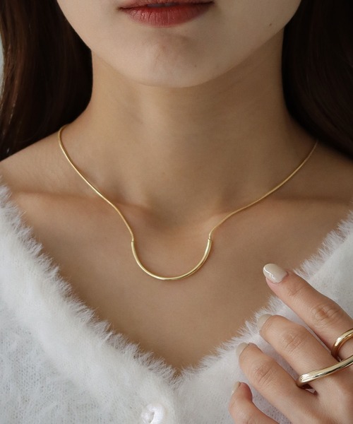 CLEIO（クレイオ）の「【cheriella】2wayメタルバースライドネックレス（ネックレス・レディース・シルバー/ゴールド・FREE）」の10枚目の写真