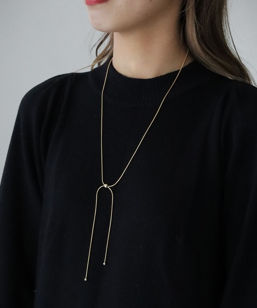 CLEIO（クレイオ）の「【cheriella】2wayメタルバースライドネックレス（ネックレス・レディース・シルバー/ゴールド・FREE）」の9枚目の写真