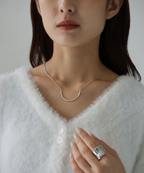 CLEIO（クレイオ）の「【cheriella】2wayメタルバースライドネックレス（ネックレス・レディース・シルバー/ゴールド・FREE）」の5枚目の写真