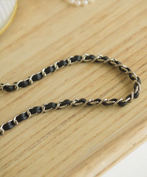 ems excite（エムズエキサイト）の「キルティングバニティショルダー（ショルダーバッグ・レディース・ブラック/ナチュラル/ピンク・ONE SIZE）」の15枚目の写真