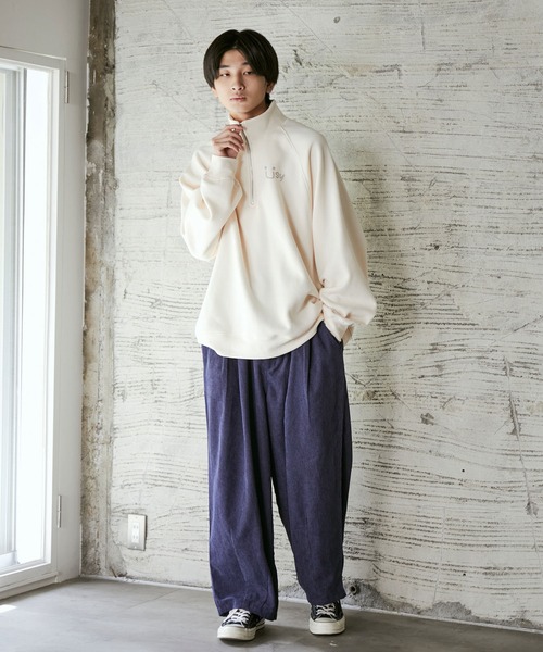 iisy（イージー）の「iisy / コーデュロイバルーンパンツ（その他パンツ・メンズ・ダークブラウン/ライトグレー/ネイビー・M/L/S）」の19枚目の写真