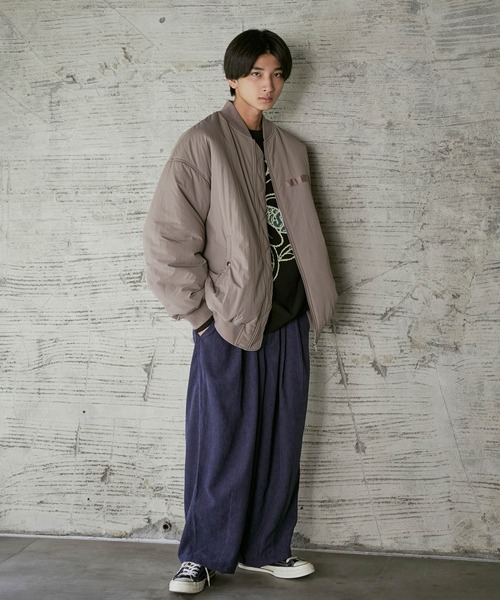 iisy（イージー）の「iisy / コーデュロイバルーンパンツ（その他パンツ・メンズ・ダークブラウン/ライトグレー/ネイビー・M/L/S）」の20枚目の写真