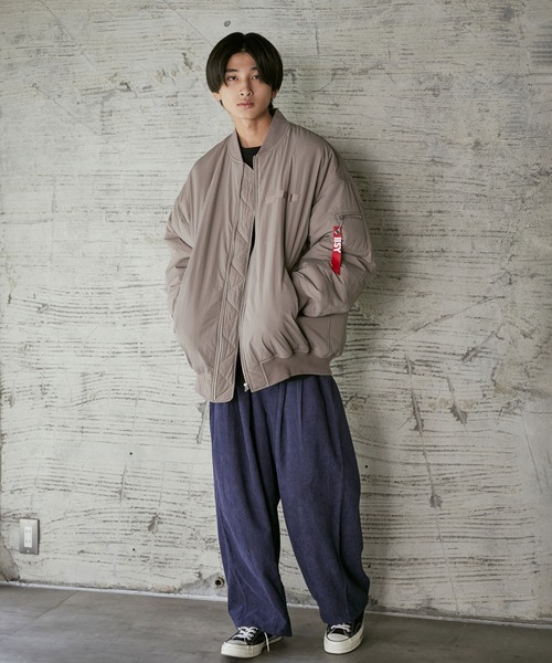 iisy（イージー）の「iisy / コーデュロイバルーンパンツ（その他パンツ・メンズ・ダークブラウン/ライトグレー/ネイビー・M/L/S）」の21枚目の写真