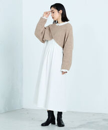 fredy emue | 【セットアップ】ボレロニットセットワンピース(ワンピース)