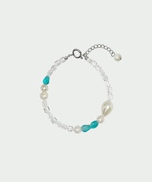 sickfumedot | 【sickfumedot 】ブルークランキーブレスレット / Blue Crunchy Bracelet(ブレスレット)