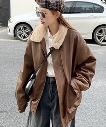 Doula Doula | エコレザーブルゾンジャケット(ブルゾン)