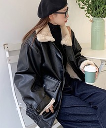 Doula Doula | エコレザーブルゾンジャケット(ブルゾン)