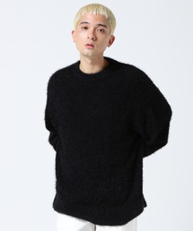 LUSOR | LUSOR(ルーソル)Feather Mole Yarn CN ニット(ニット/セーター)