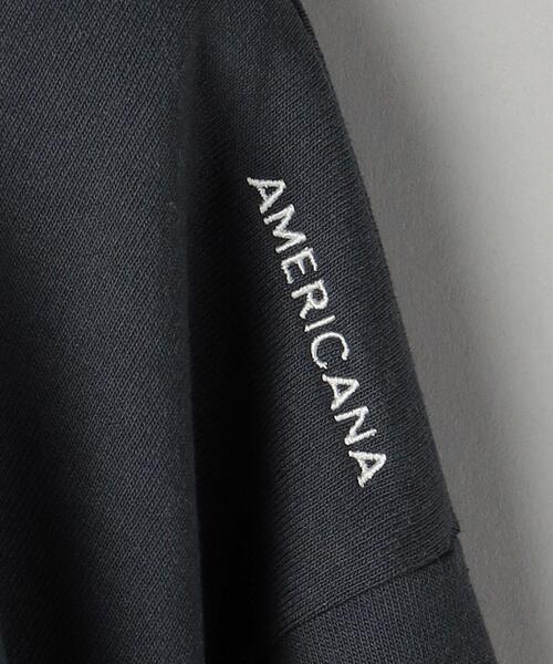 Charcoal TOKYO（チャコールトーキョー）の「＜Charcoal TOKYO × AMERICANA＞ S/POCKET  LONG SLEEVE/カットソー（Tシャツ/カットソー・メンズ・ホワイト/ダークグレー・L/M）」の5枚目の写真