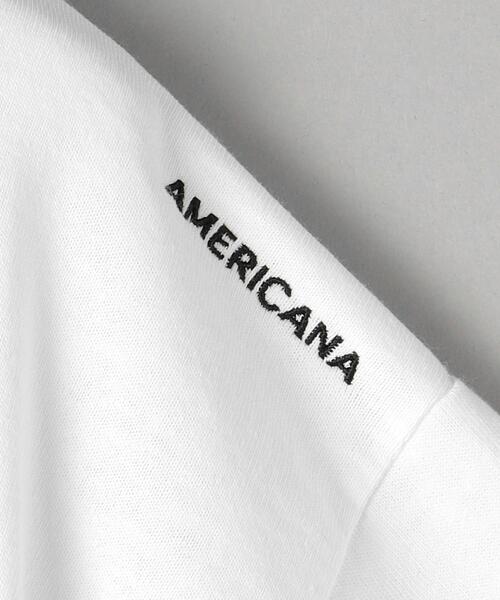 Charcoal TOKYO（チャコールトーキョー）の「＜Charcoal TOKYO × AMERICANA＞ S/POCKET  LONG SLEEVE/カットソー（Tシャツ/カットソー・メンズ・ホワイト/ダークグレー・L/M）」の13枚目の写真
